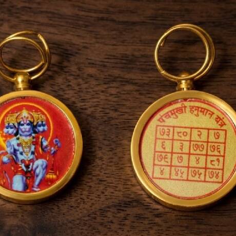 Hanuman Ashtadhatu Locket