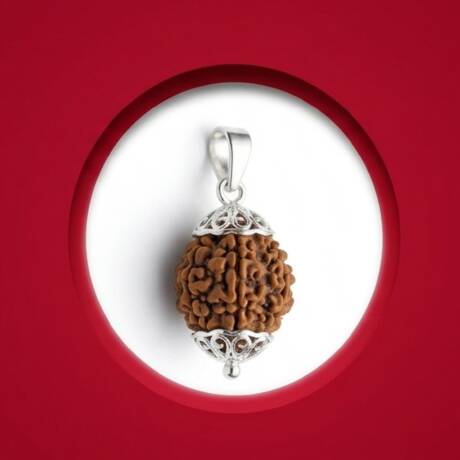 7 mukhi rudraksh locket